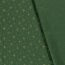 Popelín de algodón con estampado de estrellas brillantes - verde pino