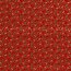 Cotton poplin foil print holly branches - red