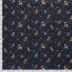 Cotton Poplin Christmas Deer - midnight blue