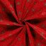 Cotton Poplin Poinsettia Flower - Red