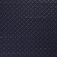 Cotton poplin foil print snowflake checks - dark blue