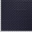 Cotton poplin foil print snowflake checks - dark blue