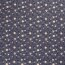 Cotton poplin foil print straw angel - shade blue