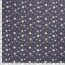 Cotton poplin foil print straw angel - shade blue