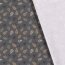 Cotton Poplin Foil Print Pine Cone - Grey
