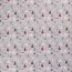 Popeline di cotone con stampa abeti - grigio satinato