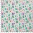 Cotton Poplin Christmas Post - Light Mint