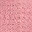 Popeline de coton petits sapins multicolores - rose froid