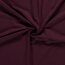 French Terry *Marie* Uni - dark wine red