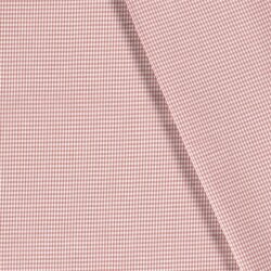 Baumwollpopeline garngefärbt Vichy Karo 2mm - antikpink