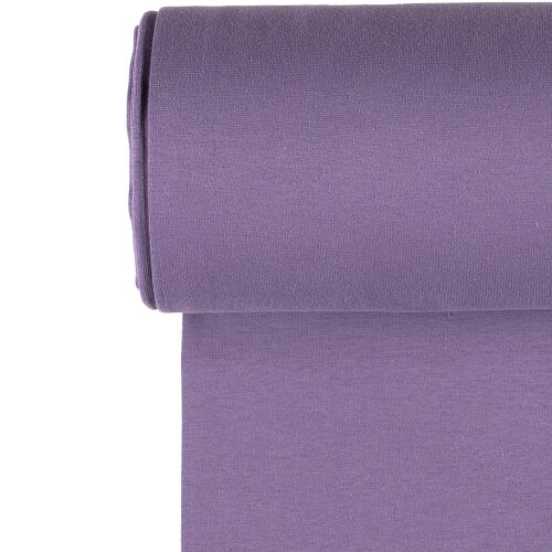Puños de punto *Gaby* BIO~Organic - morado oscuro