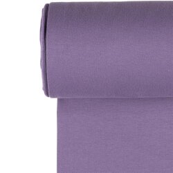 Knitted cuffs *Gaby* BIO~Organic - dusky purple