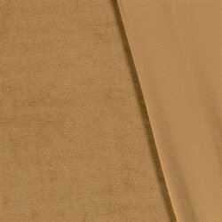 Stretch terry cloth *Marie* - dark beige