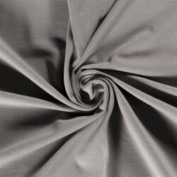 Cotton piqué - steel grey