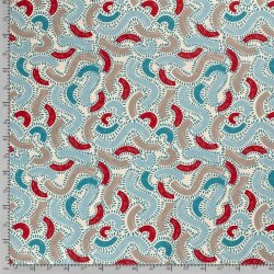 Dekostoff Leinen-Optik SCRIBBLY