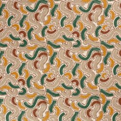 Dekostoff Leinen-Optik SCRIBBLY