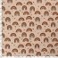 Interieurstoff Leinen-Optik Makramee Regenbogen - cremebeige