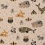 Interieurstoff Leinen-Optik ANIMALS