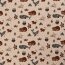 Interieurstoff Leinen-Optik ANIMALS