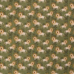 Interieurstoff Leinen-Optik LIONS