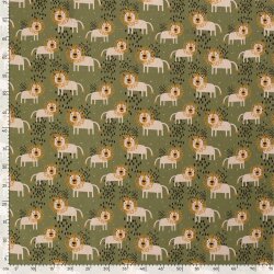 Interieurstoff Leinen-Optik LIONS