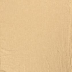 Linen fabric pre-washed - sand yellow