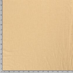 Tissu de lin prélavé - jaune sable