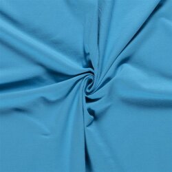 French Terry *Marie* Plain - Azure