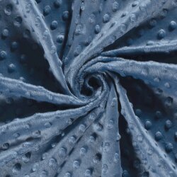 Minky Fleece *Marie* - jeans blue