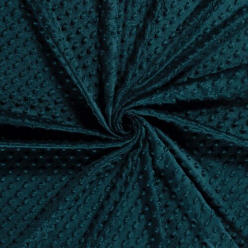 Minky Fleece *Marie* - dark petrol