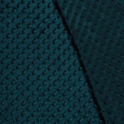 Minky Fleece *Marie* - dark petrol