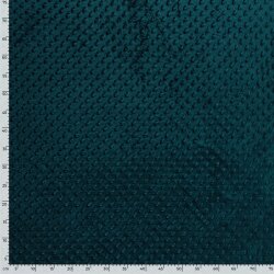 Minky Fleece *Marie* - dark petrol