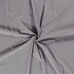 Baumwollpopeline 1,2mm Streifen - schwarz