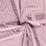 Popeline di cotone tinto in filo Vichy check 5mm - rosa antico