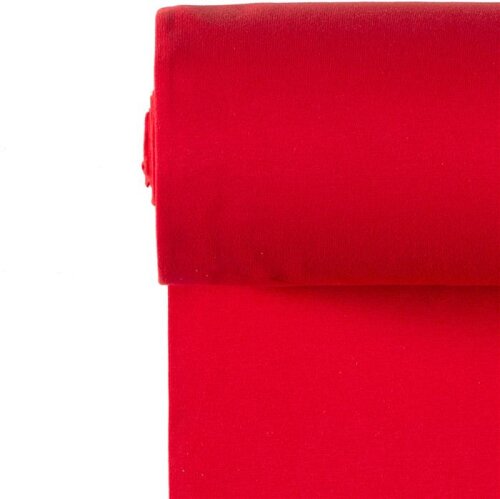 Knitted cuffs *Gaby* BIO~Organic - red
