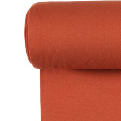 Fijne boordstoften *Gaby* BIO~Organic - baksteenrood