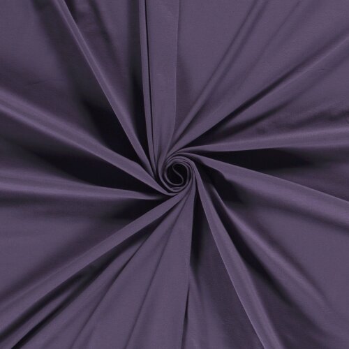 Cotton jersey *Gaby* BIO-Organic - dark lavender