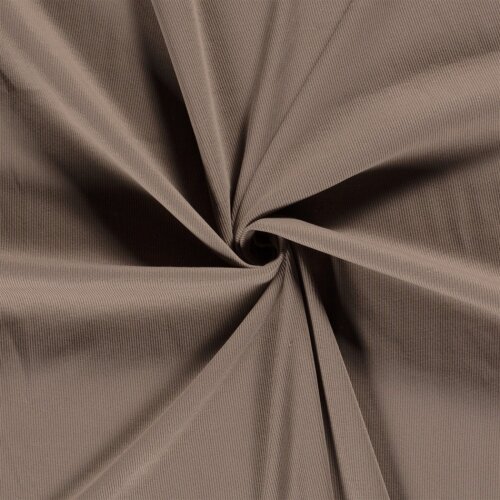 Rib jersey *Marie* - zachte taupe