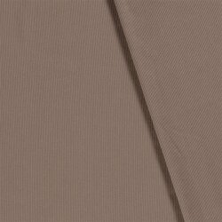 Rib jersey *Marie* - zachte taupe