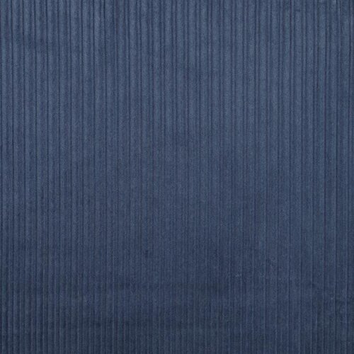 Cordstoff - jeansblau