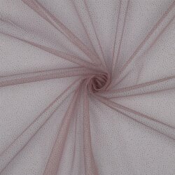 Glitter tulle royal - antique pink/gold