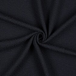 Strickstoff Jacquard - dunkelblau
