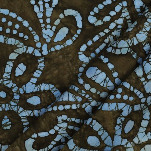 ALGODÓN BATIK ARTESANAL ÚNICO - MOSS GREEN