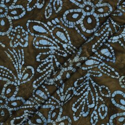 COTON BATIK ARTISANAL UNIQUE - VERT MOUSSE