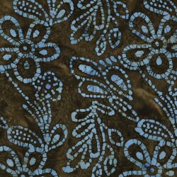 ALGODÓN BATIK ARTESANAL ÚNICO - MOSS GREEN