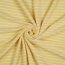 TOWELLING YARN DYED Stripes - HONEY / OFF WHITE