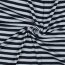 WAFFLE YARN TINTO Righe - NAVY / BLU