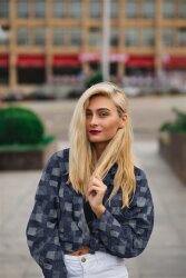 JEANS JACQUARD - JEANS