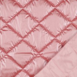 Tessuto per quilting giacca tessuto lucido - rosa antico