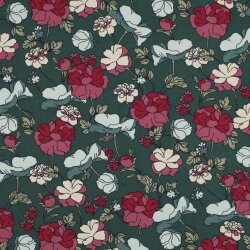 JERSEY BIG Flowers - SMERALDO